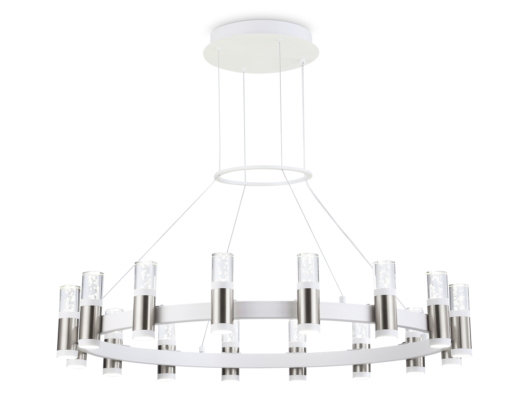 FL6208 WH/CH белый/хром 96W 4200K D800*1200 (Без ПДУ)