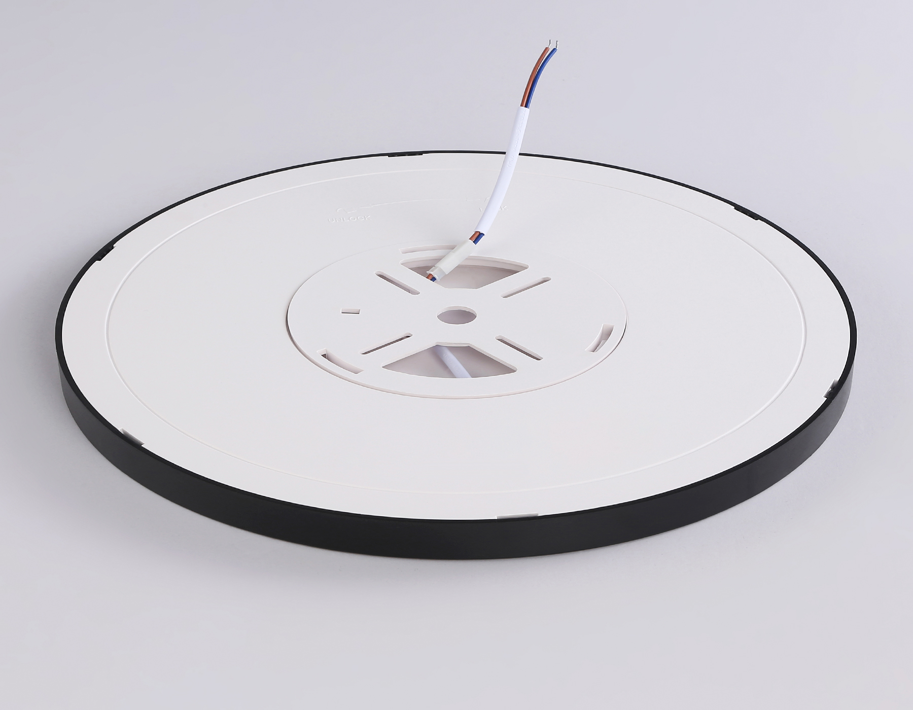 FZ1908 BK черный IP54 35W 3000K-6500K CCT-переключатель D450*25 (Без ПДУ)