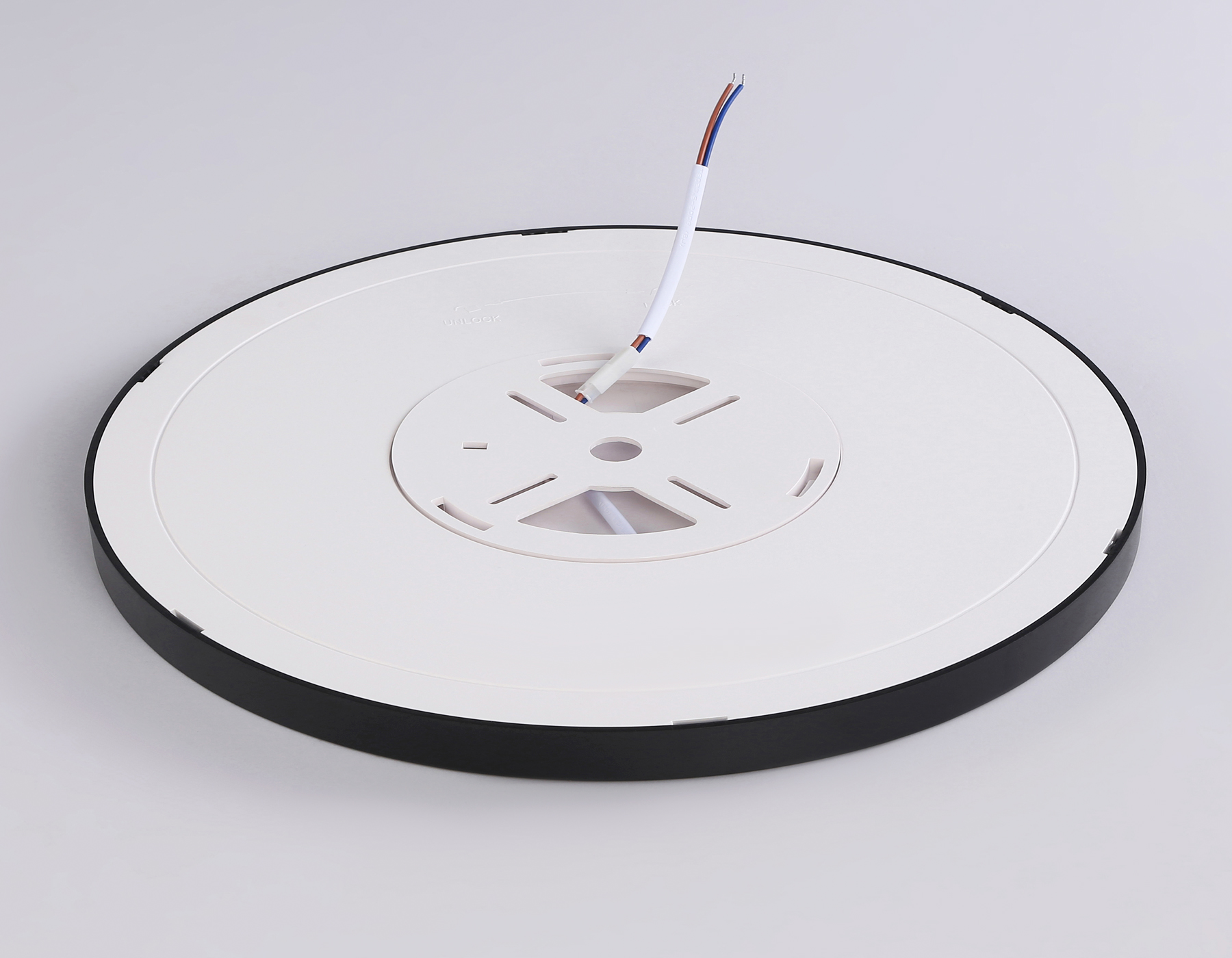 FZ1910 BK черный IP54 44W 3000K-6500K CCT-переключатель D600*25 (Без ПДУ)