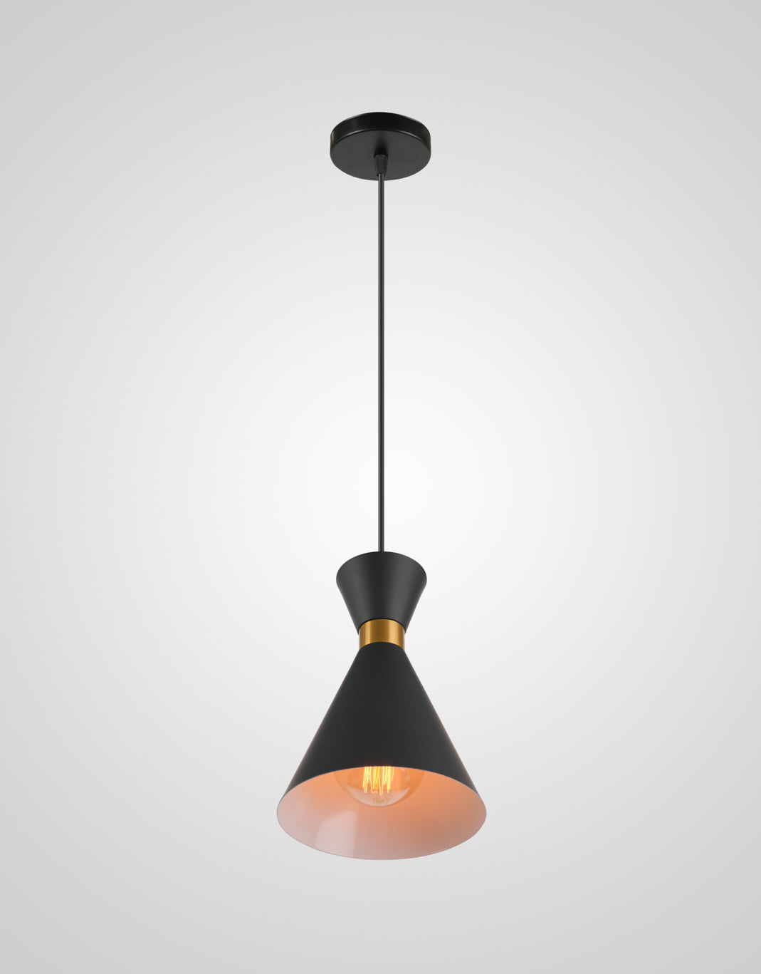 Подвесной светильник PS5789-1 BK 000060156