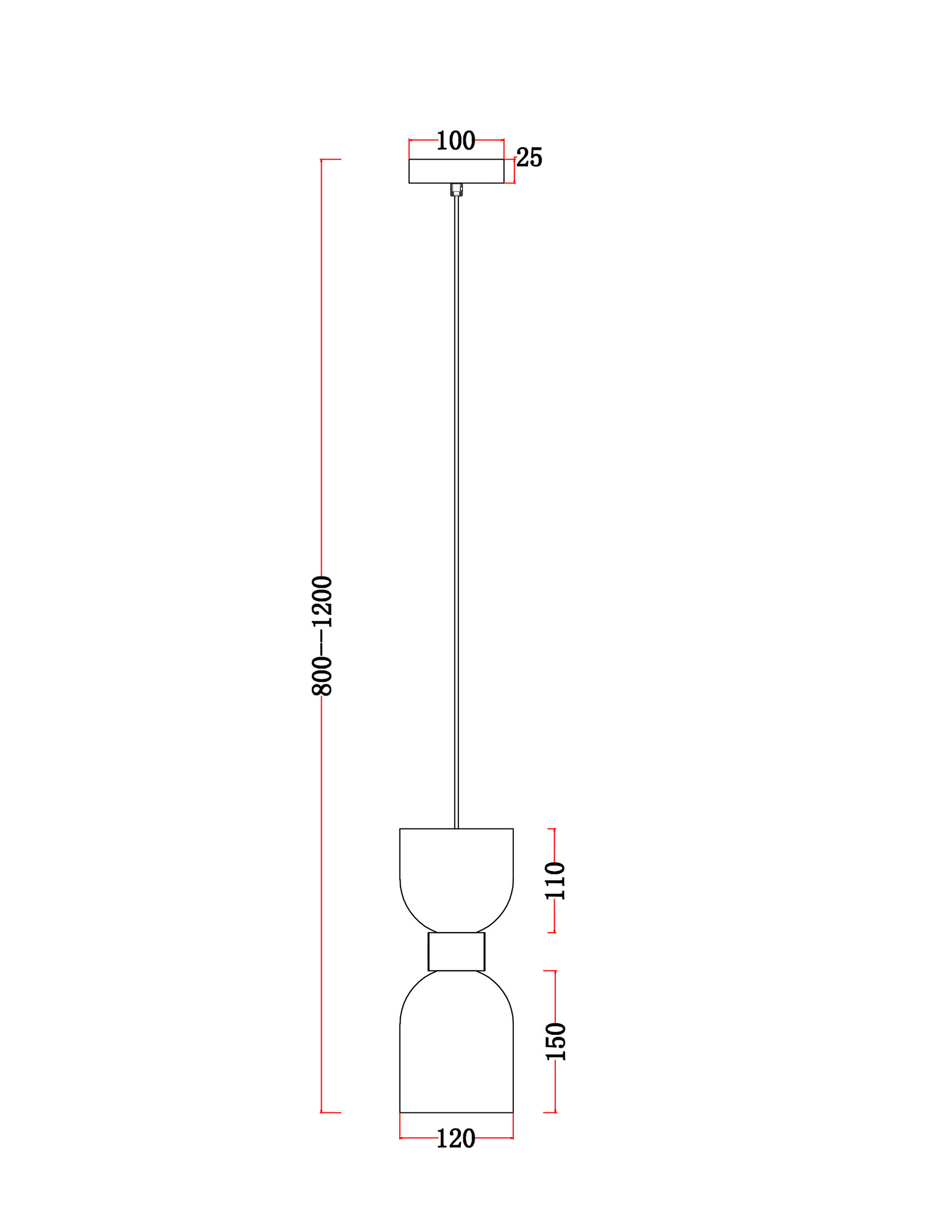 Подвесной светильник Freya FR5203PL-01CH