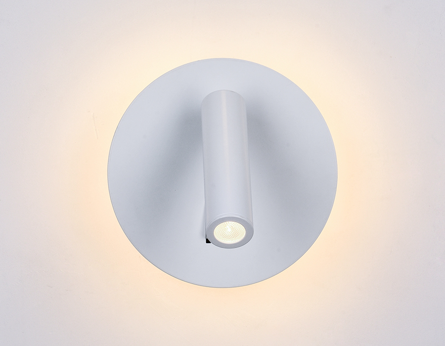 FW251 WH/S белый/песок LED 4200K+3000K 12W D140*110