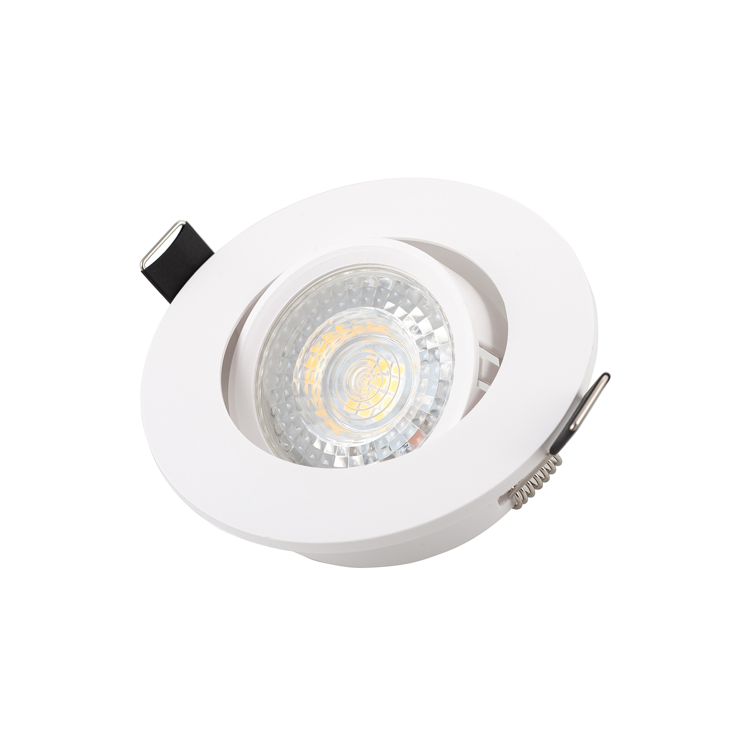 DK3020-WH Встраиваемый светильник, IP 20, 10 Вт, GU5.3, LED, белый, пластик