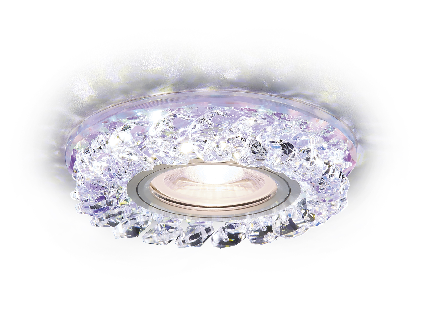 S257 PR хром/перламутровый хрусталь/MR16+3W(LED WHITE)