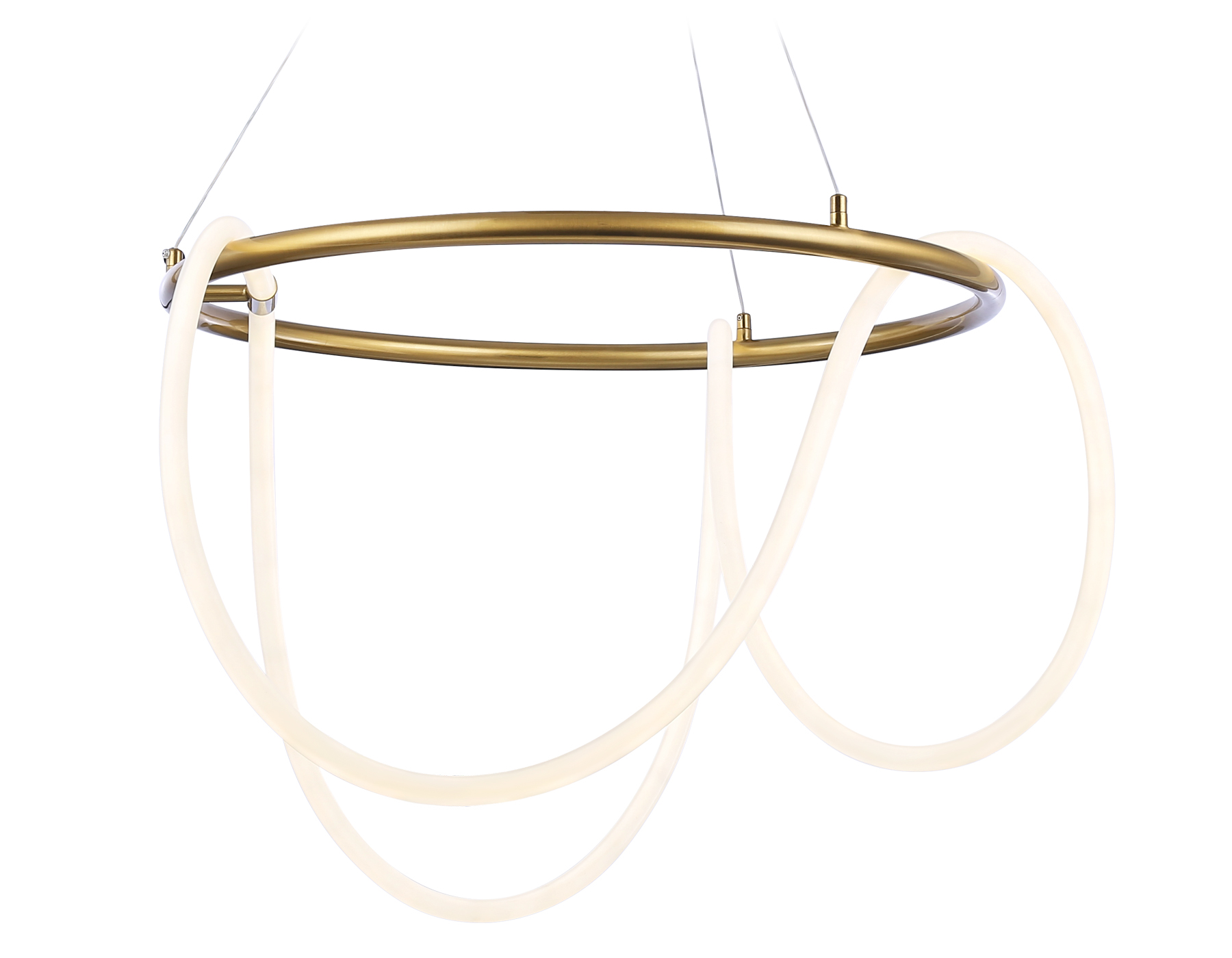 FL10503 BS латунь 3000K/4200K/6400K 74W D600*1200 (ПДУ РАДИО 2.4G)