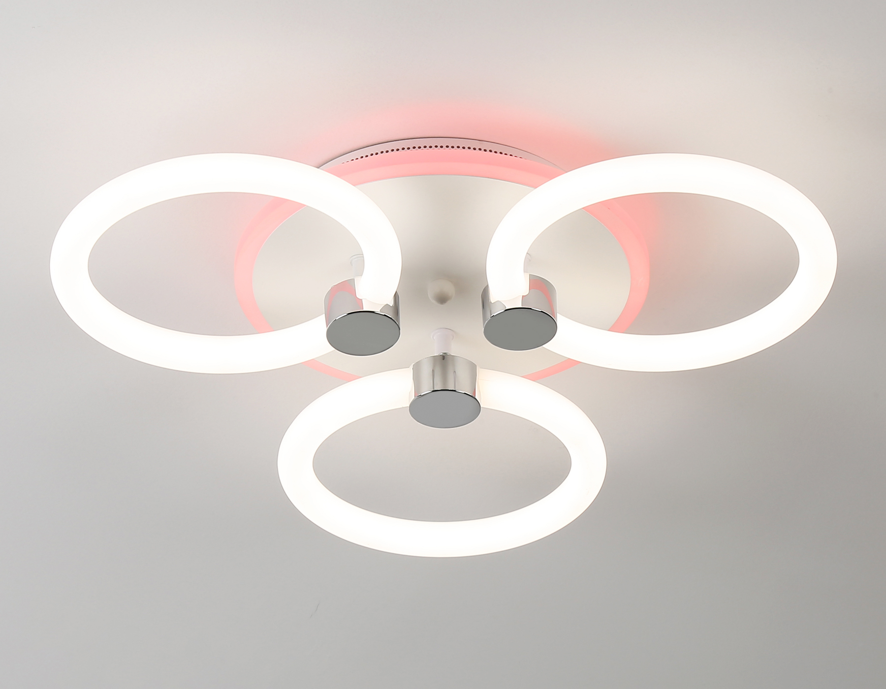 FA3838/3 WH белый 42W 3000K-6400K+RGB D458*80 (ПДУ РАДИО 2.4G)