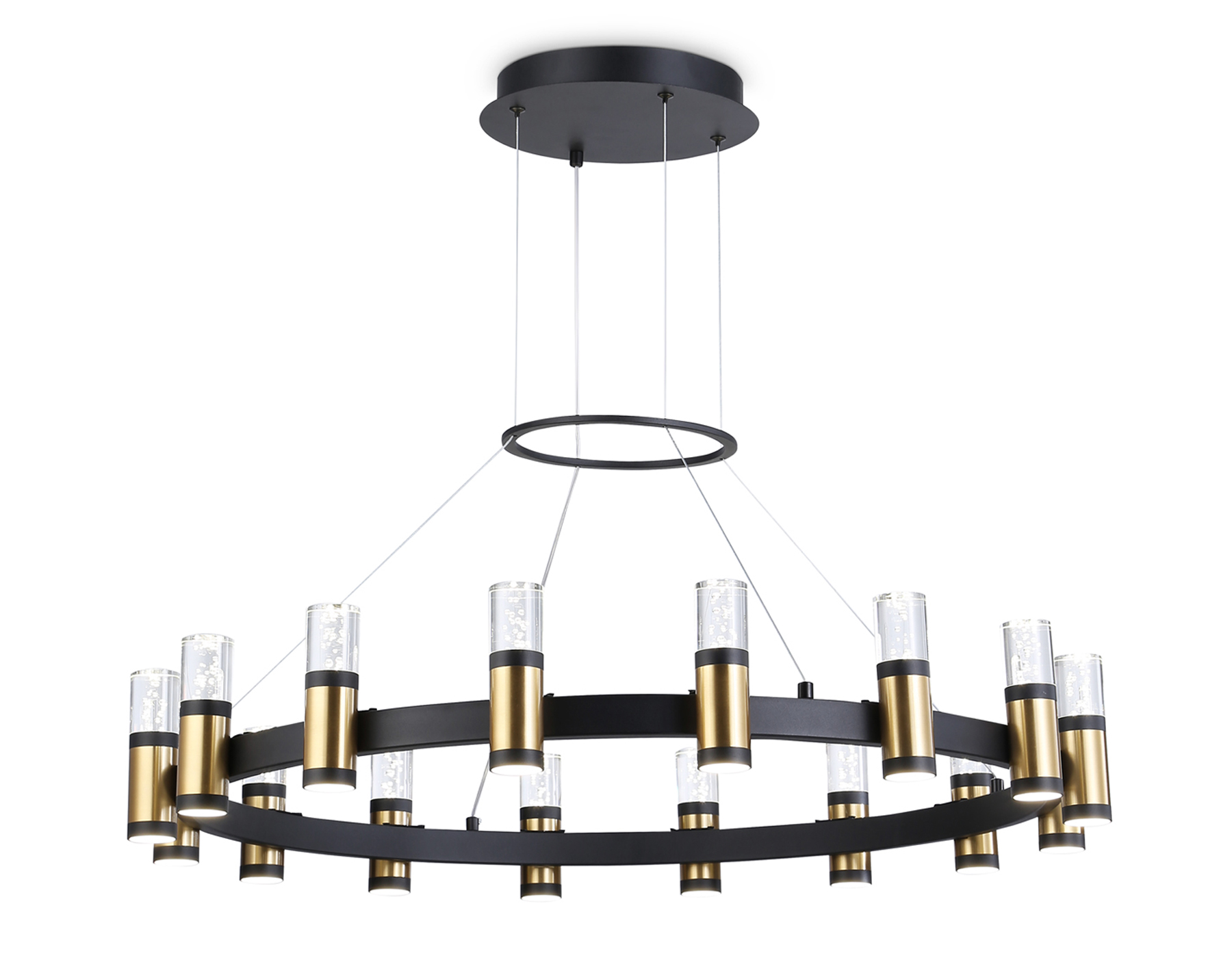 FL6212 BK/GD черный/золото 96W 4200K D800*1200 (Без ПДУ)