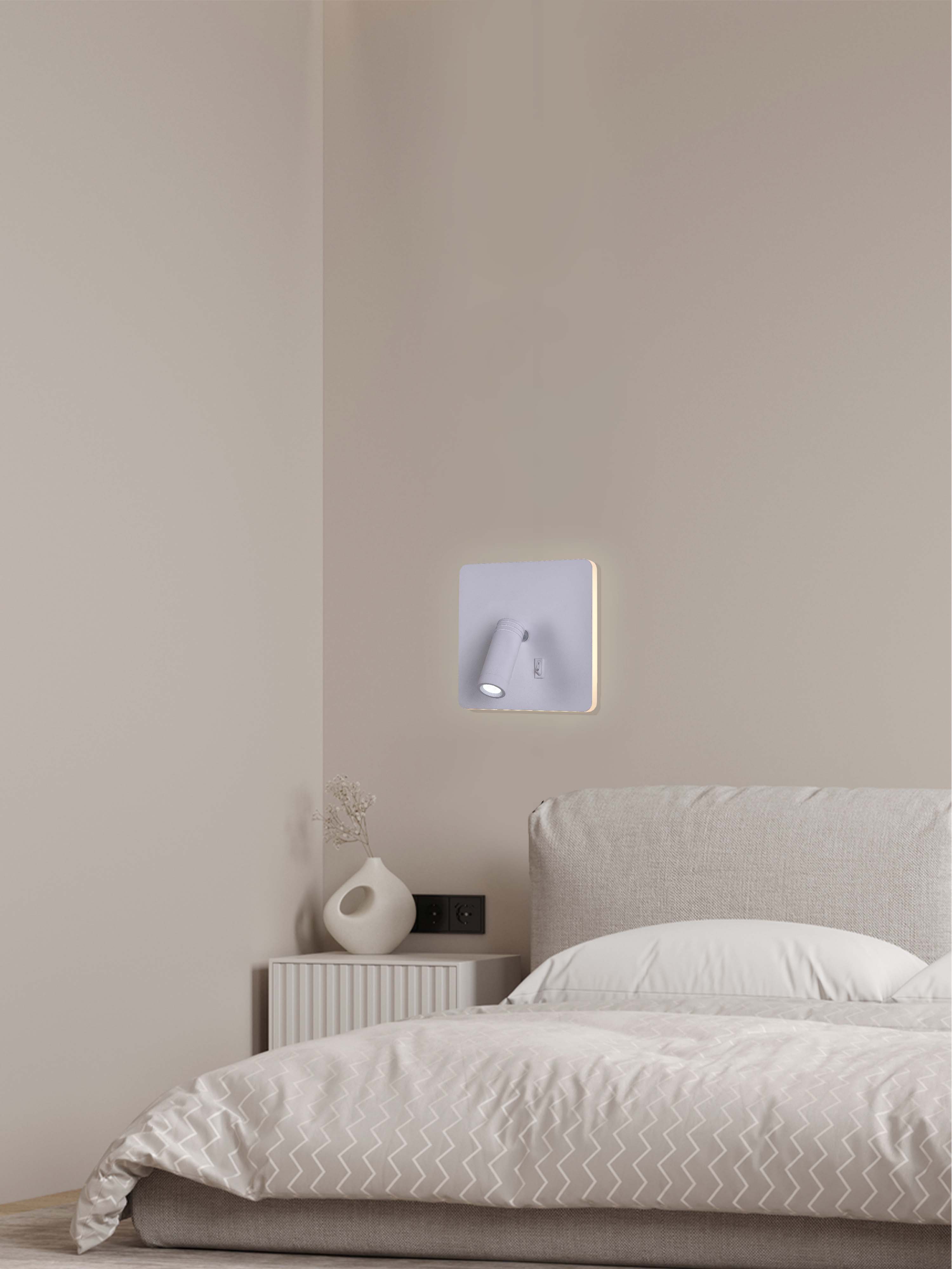 Настенный светильник 8214W 14W WT 000028247