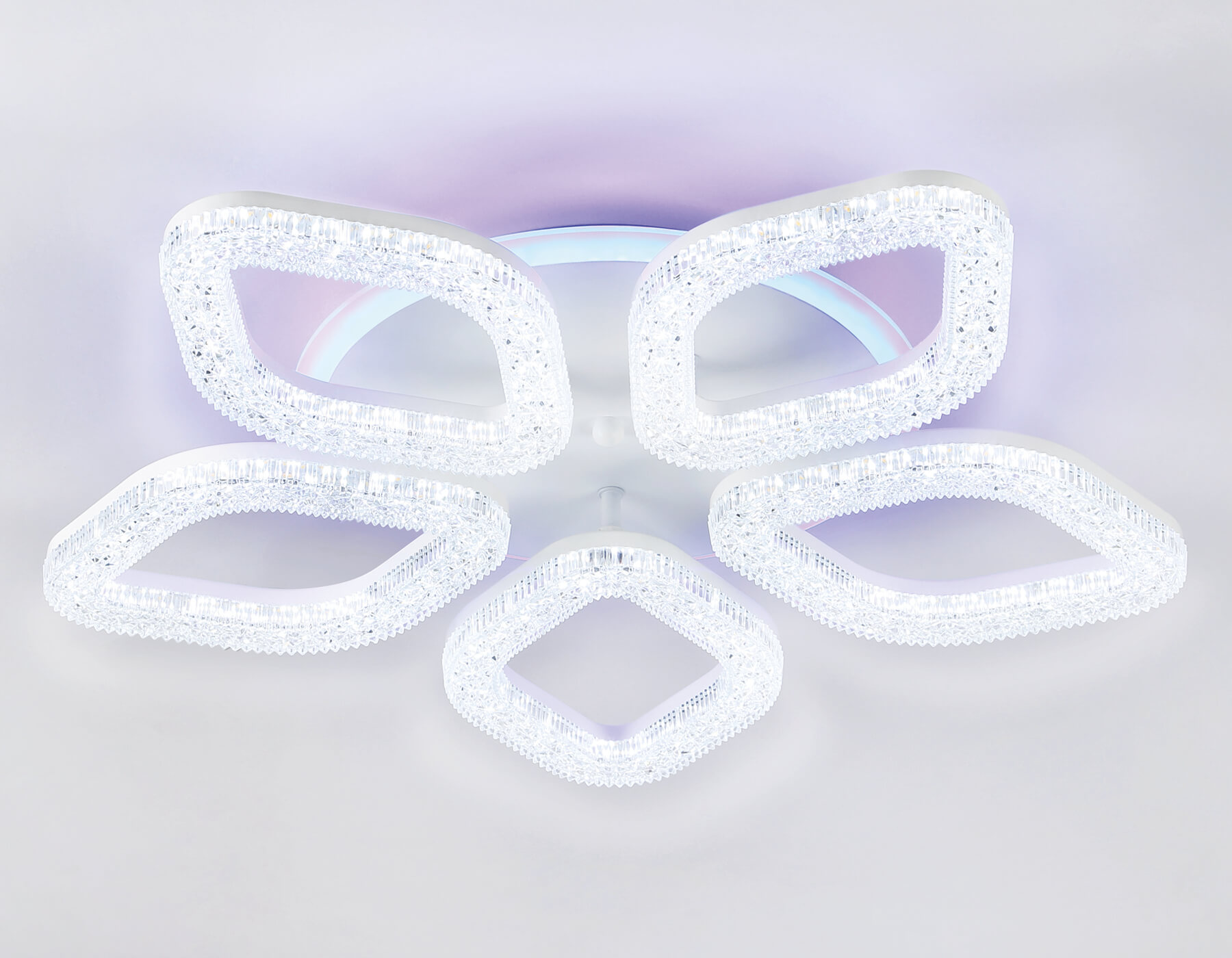 FA3925/5 WH белый 100W 3000K/4200K/6400K+RGB D570*80 (ПДУ РАДИО 2.4G)