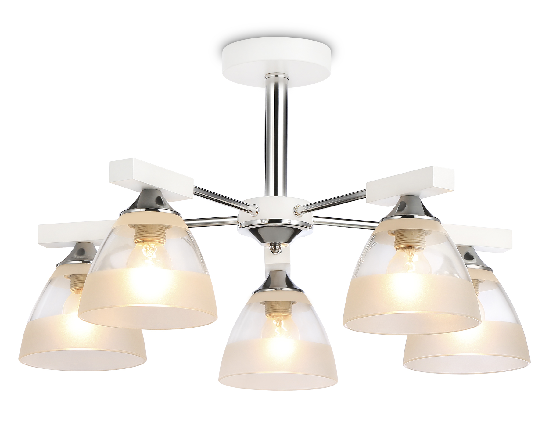 TR9093/5 WH/CH белый/хром E27*3 max 40W D570*270