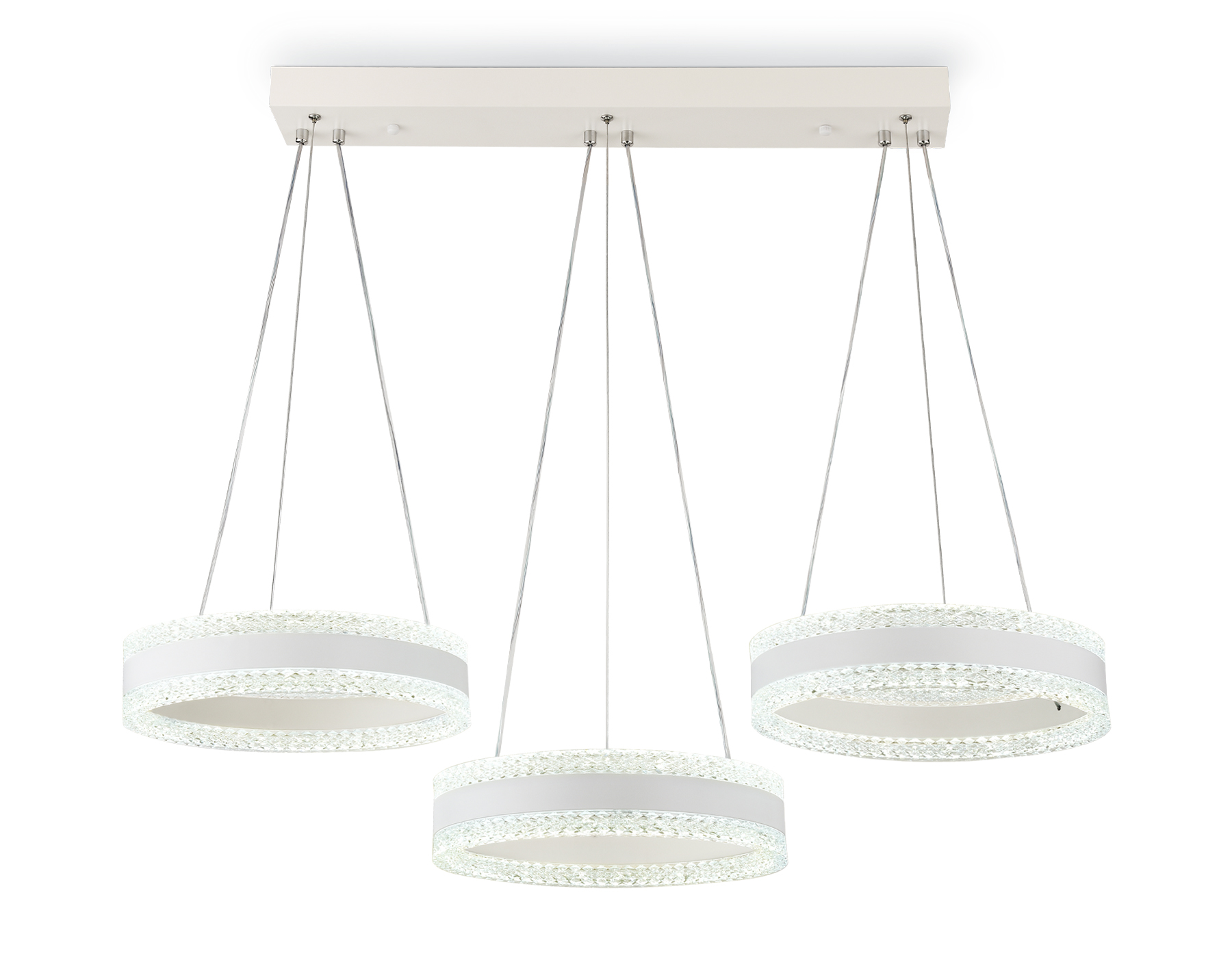 FA6206/3 WH белый 122W 3000K+6400K/3000K/6400K/4200K+4200K 840*300*750 (ПДУ РАДИО 2.4G)