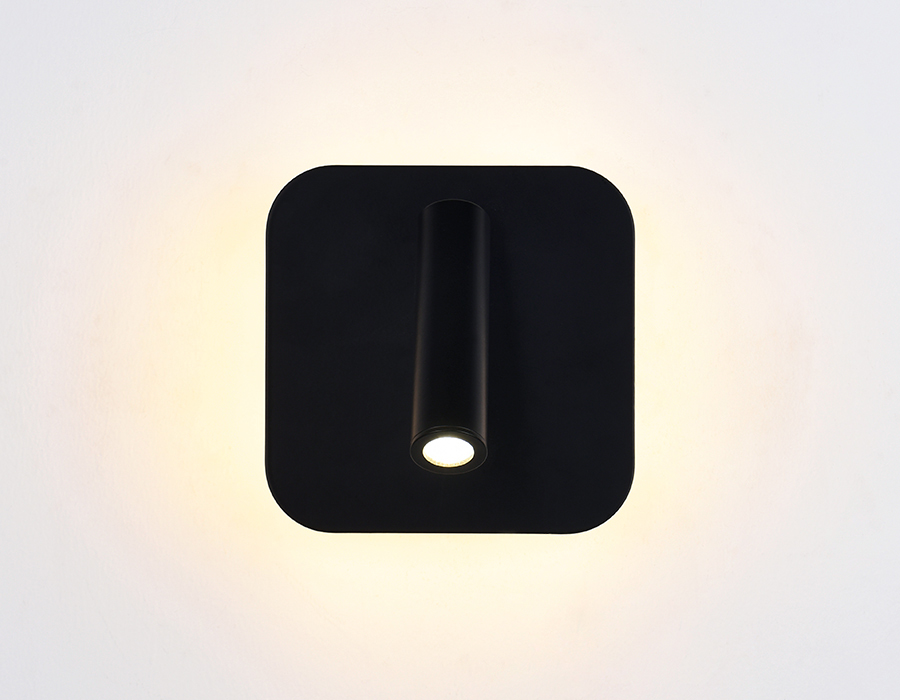 FW253 BK/S черный/песок LED 4200K+3000K 12W 140*140*110