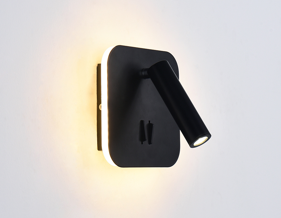 FW253 BK/S черный/песок LED 4200K+3000K 12W 140*140*110