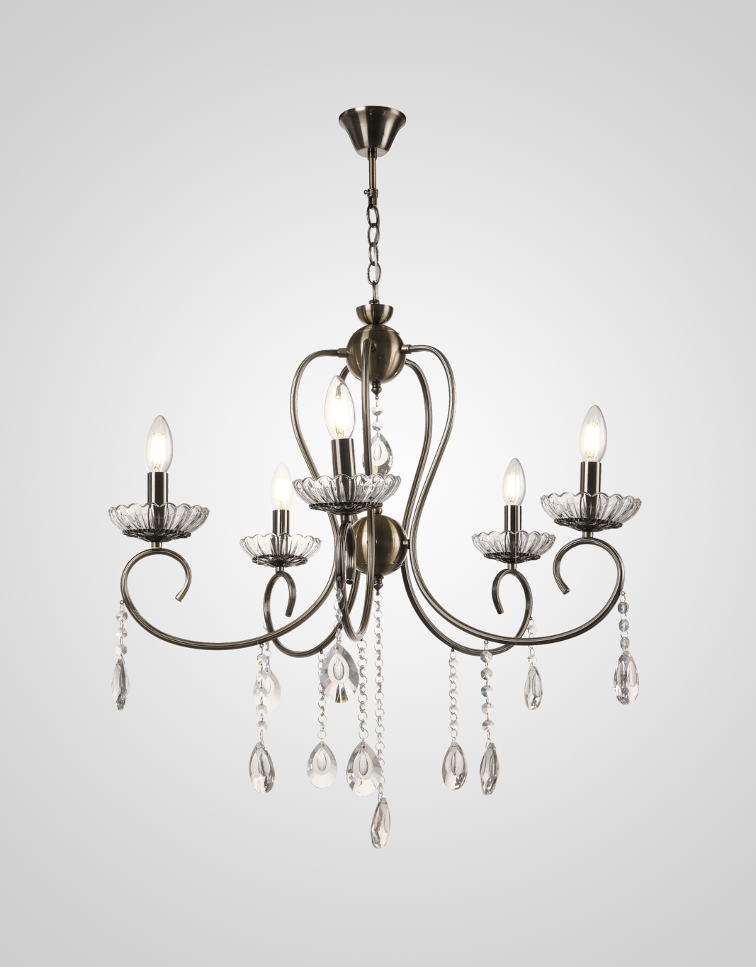 Подвесная люстра PP5526-5 AB 000030008