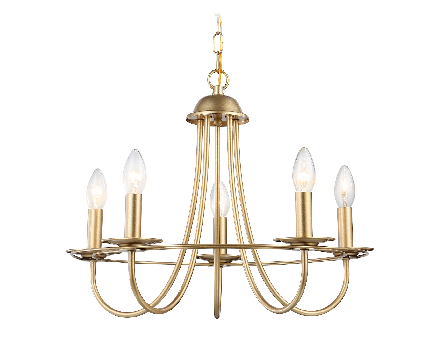 TR9615/5 CGD золото E14/5 max 40W D530*770