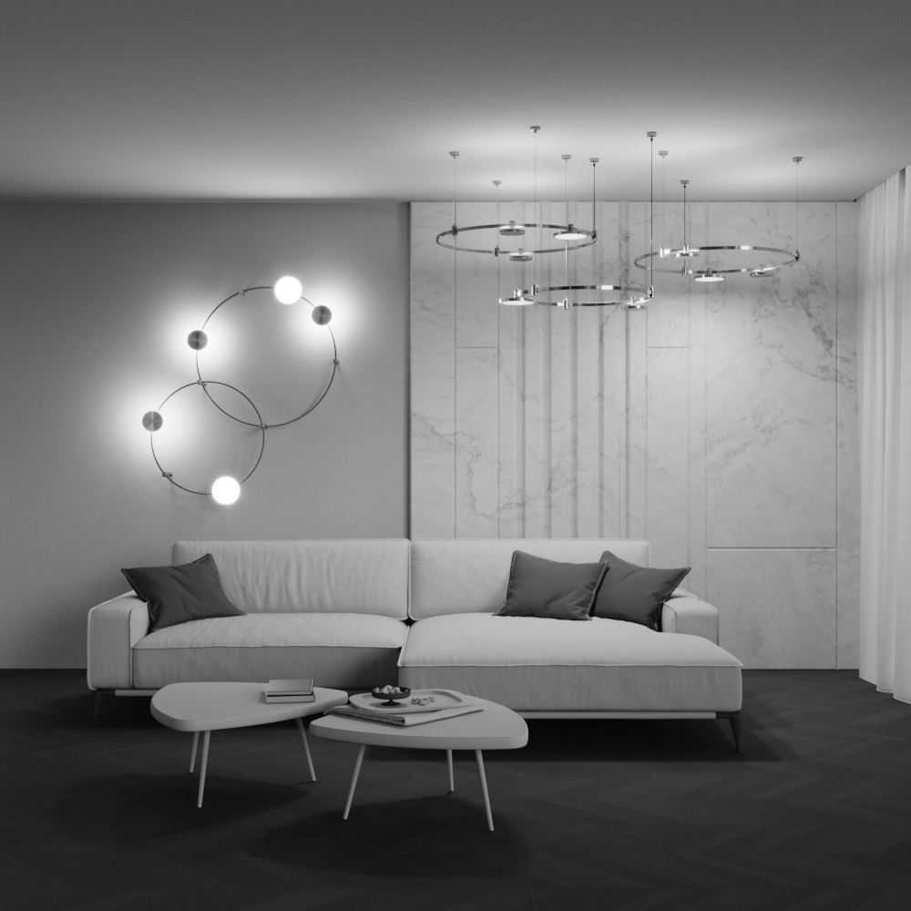 Трековый светильник Technical TR152-1-7W4K-PT