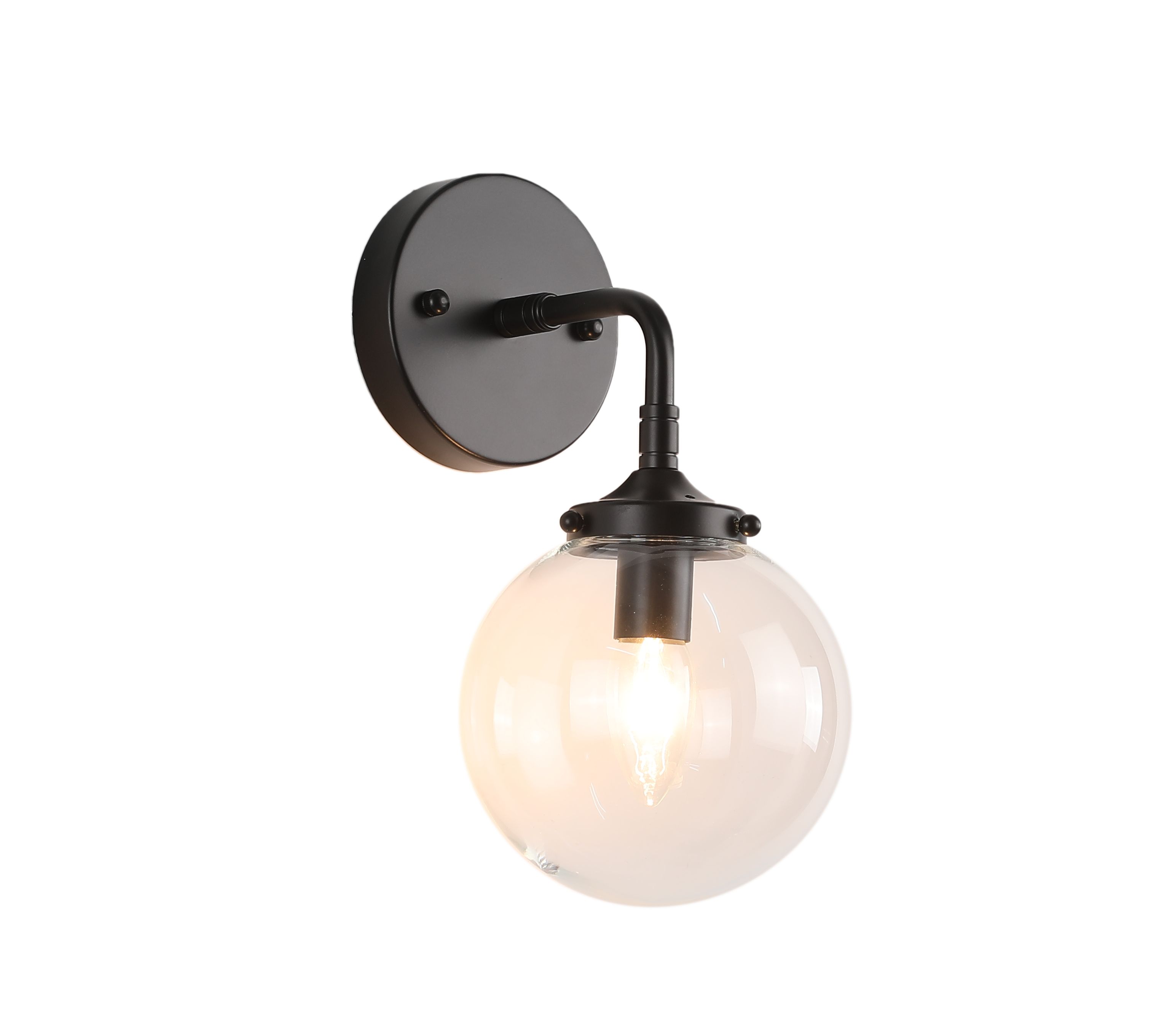Бра черное E14 30см Zortes LAMPADY ZRS.79903.1