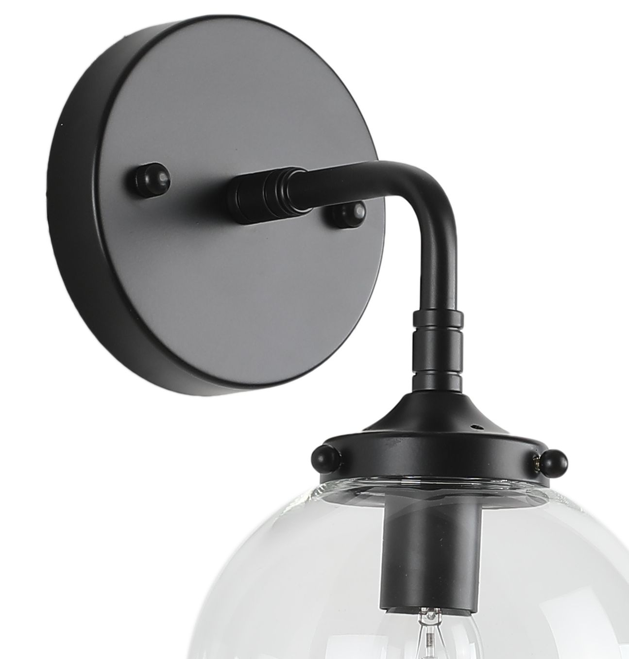 Бра черное E14 30см Zortes LAMPADY ZRS.79903.1