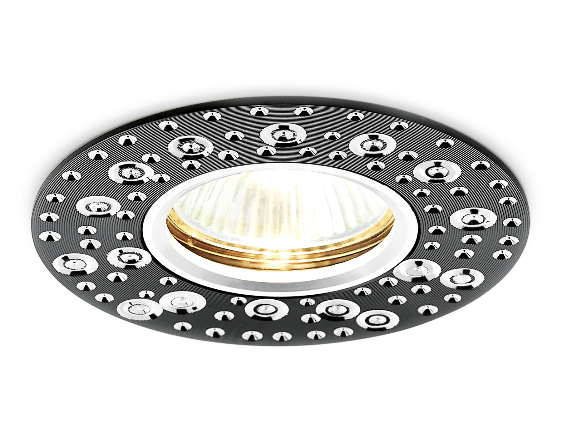 A801 BK/AL сатин/черный MR16