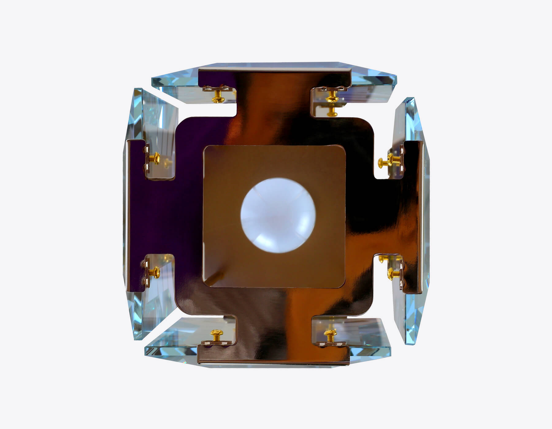 TR5108 GD/CL золото/прозрачный E27/1 max 40W 150*150*1200