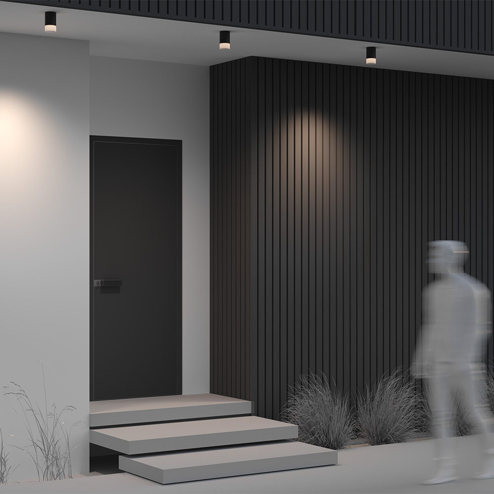 Потолочный светильник Outdoor O499CL-L10B3K