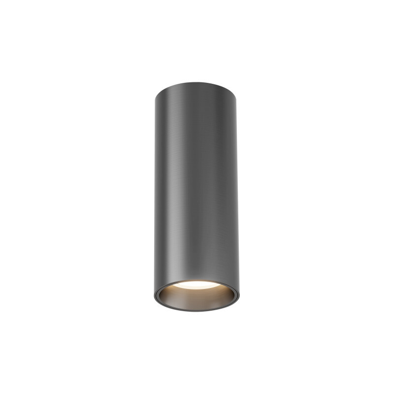 DK2615-DN Накладной светильник SHINE TUBE со светодиодом, D45*H115, IP20, 3000К, 7W, RA?90, темный никель, алюминий