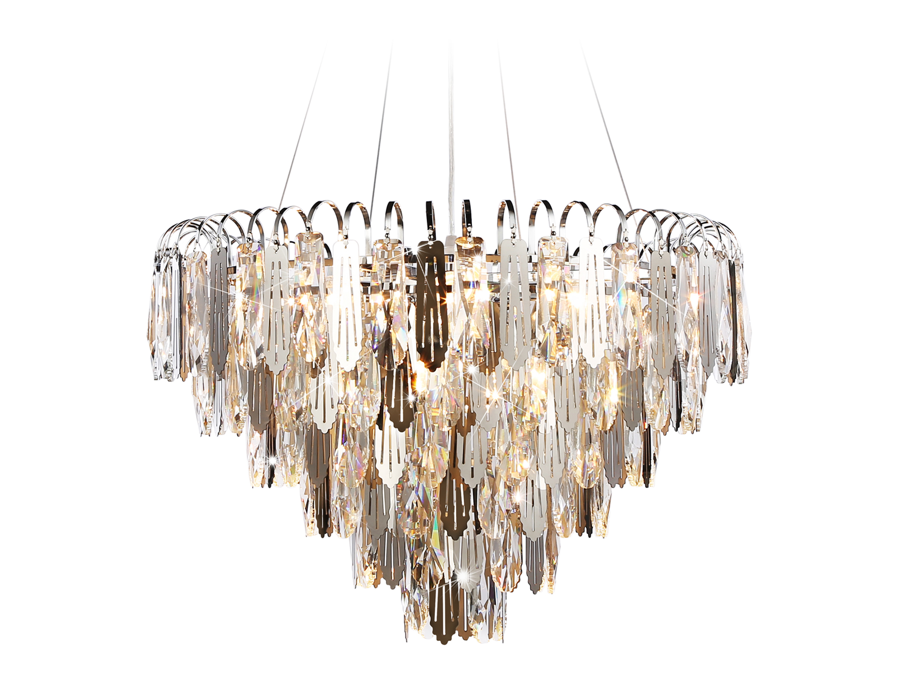 TR5257/11 CH/CL хром/прозрачный E27*11 max 40W D600*400