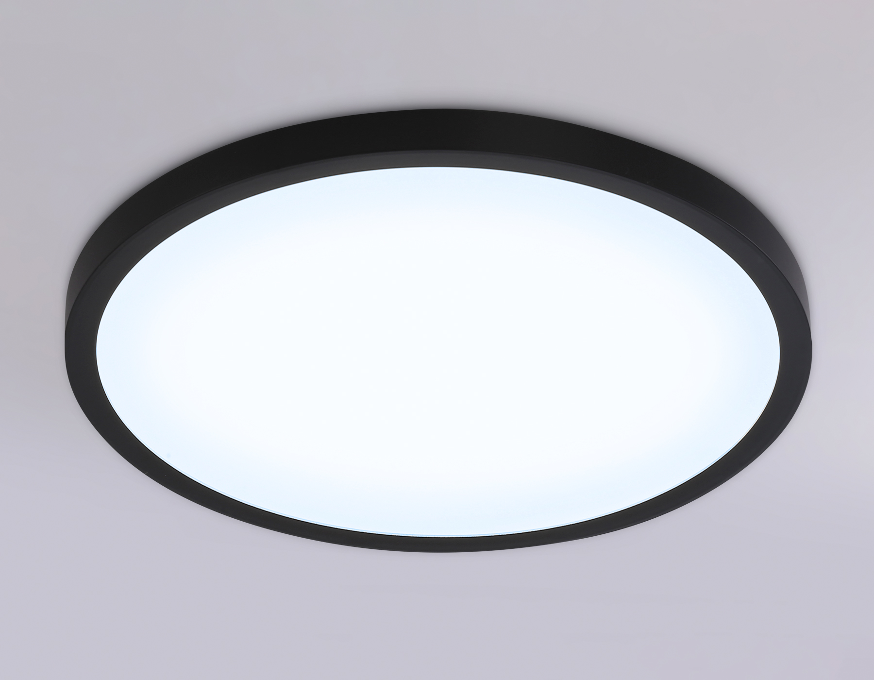 FZ1957 BK черный IP54 26W 5000K D370*15 (Без ПДУ)