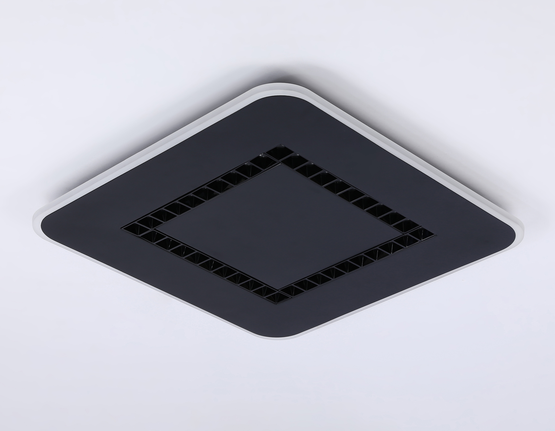 FL51419 BK черный 3000K/4200K/6400K 68W 488*488*40 (ПДУ ИК)