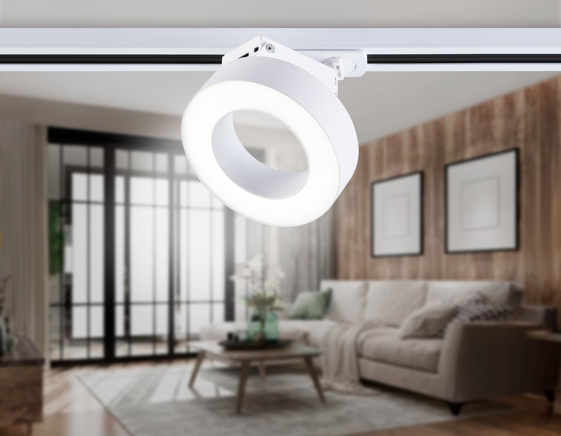 GL6866 WH белый LED 15W 4200K D115*80