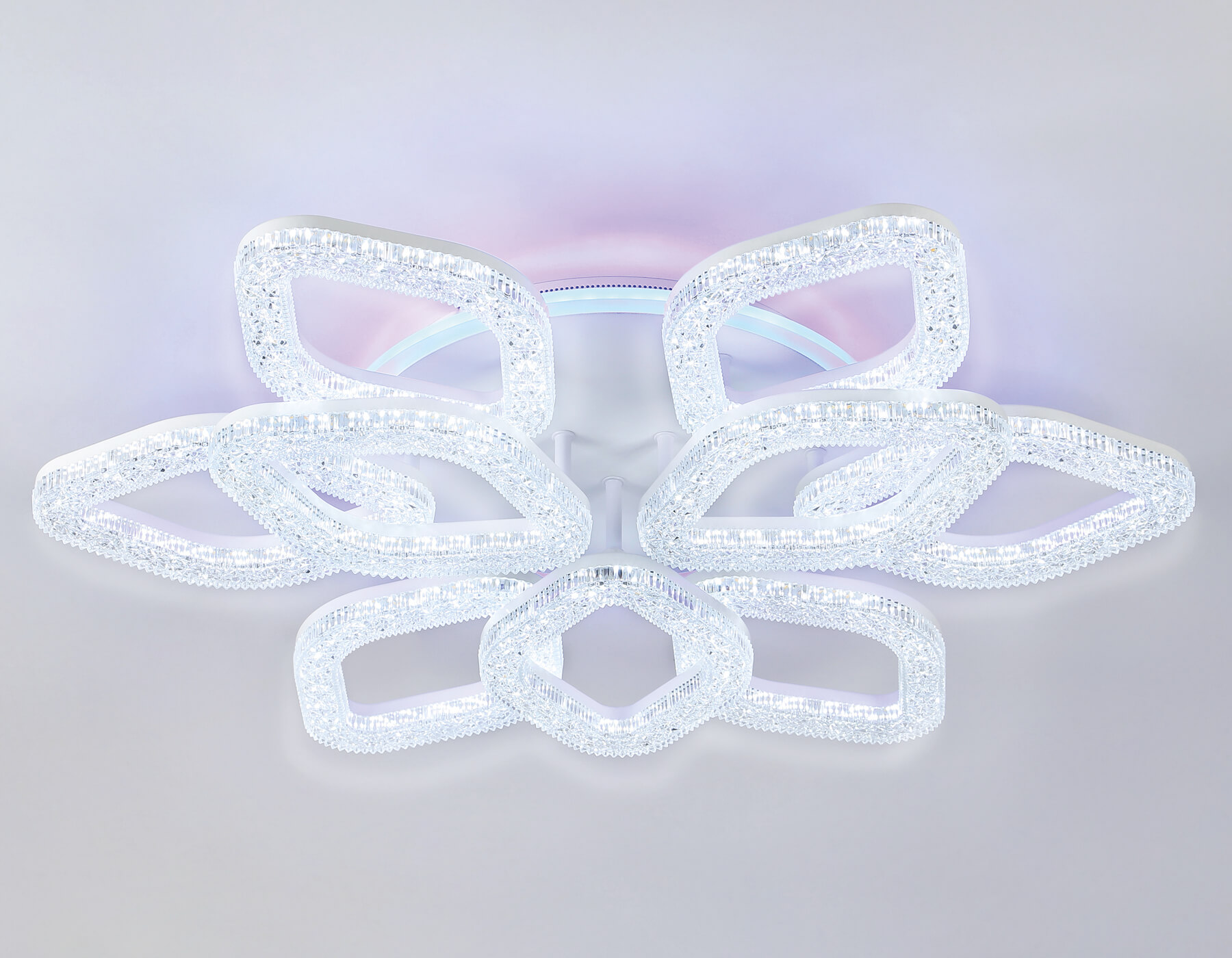 FA3929/6+3 WH белый 180W 3000K/4200K/6400K+RGB D680*110 (ПДУ РАДИО 2.4G)