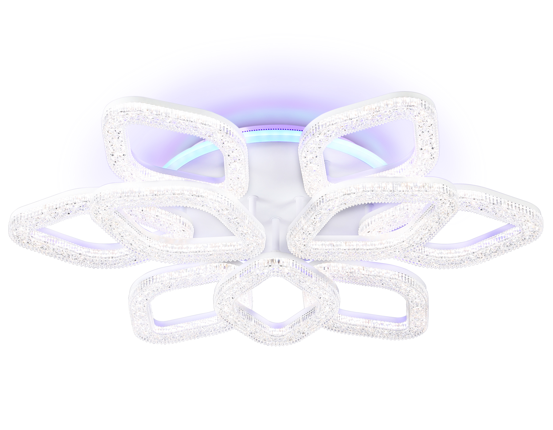 FA3929/6+3 WH белый 180W 3000K/4200K/6400K+RGB D680*110 (ПДУ РАДИО 2.4G)