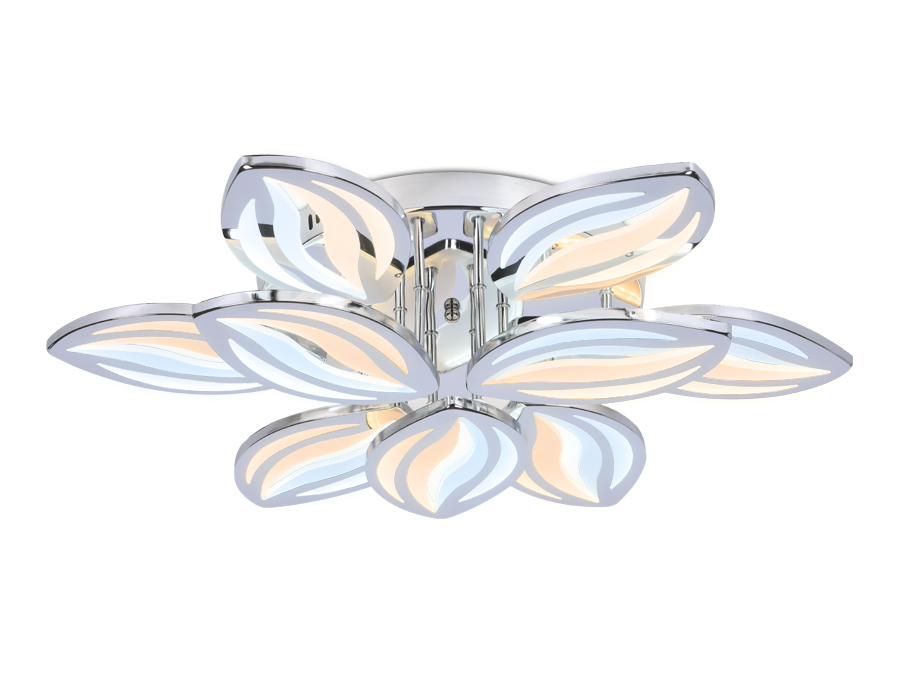 FA467/6+3 CH хром 135W 720*620*120 (ПДУ РАДИО 2.4)