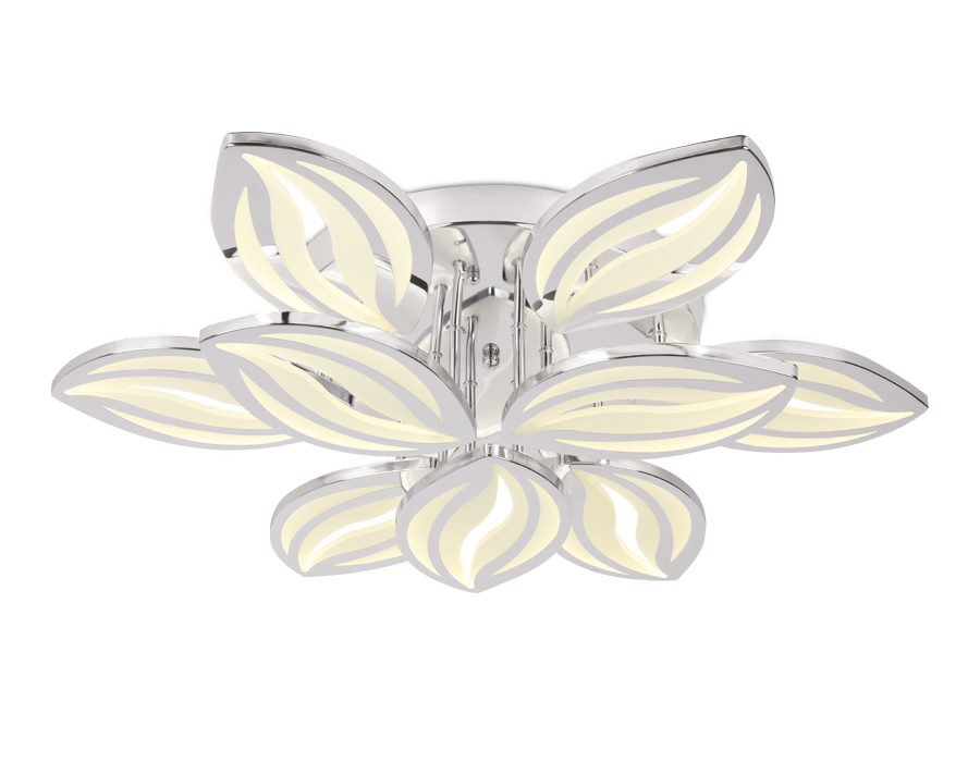 FA467/6+3 CH хром 135W 720*620*120 (ПДУ РАДИО 2.4)