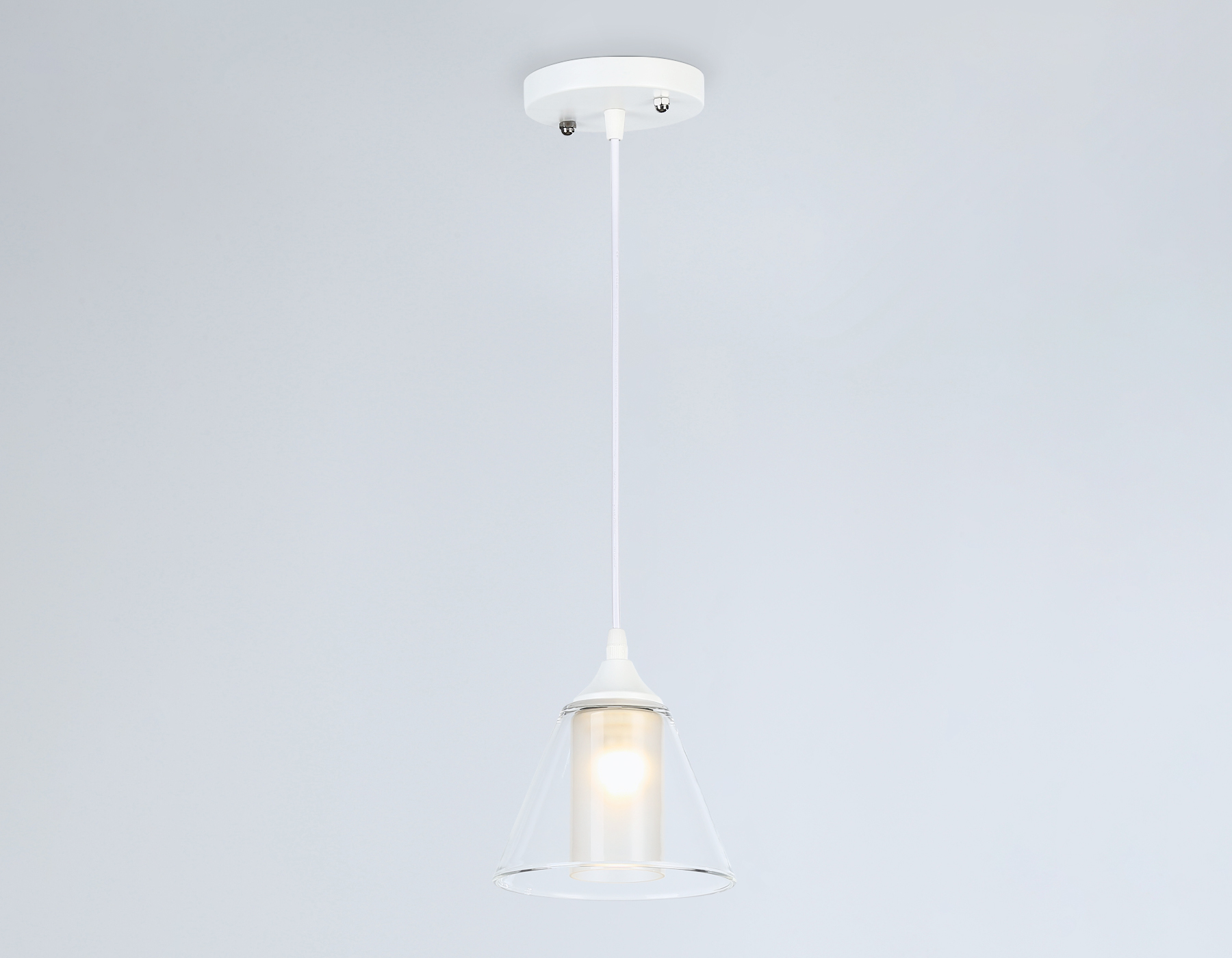 TR3551 WH/CL/FR белый/прозрачный/белый матовый E27 max 40W D155*800