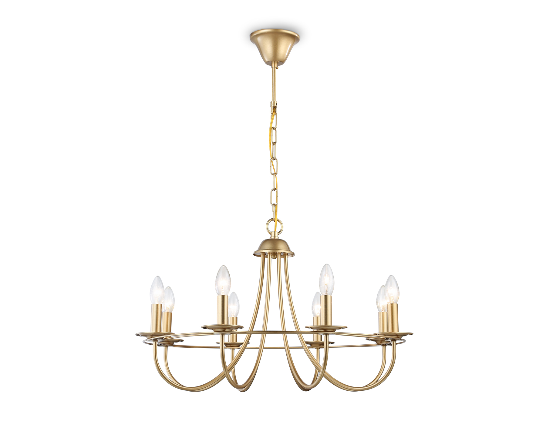 TR9616/8 CGD золото E14*8 max 40W D690*770