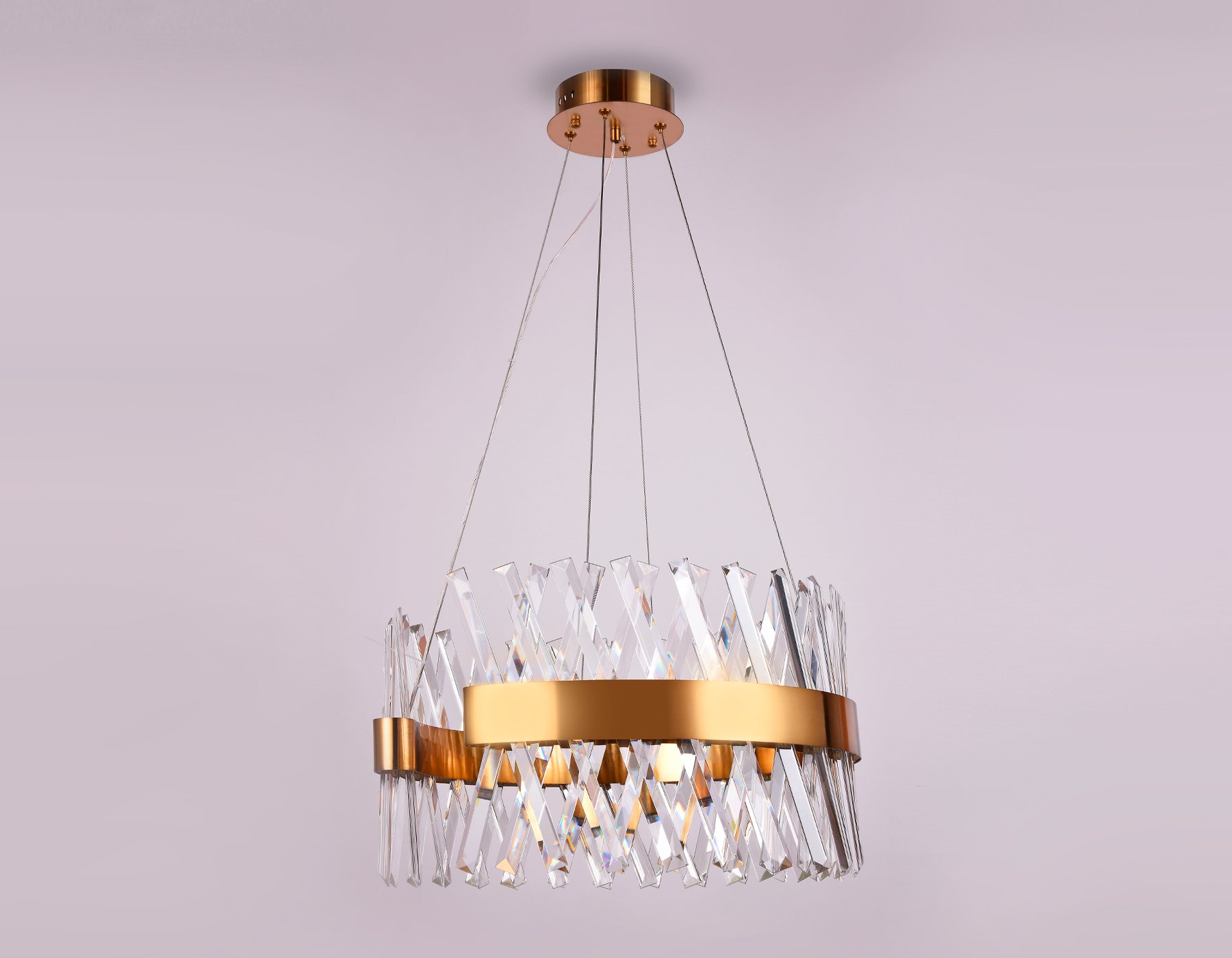 TR5309 GD/CL золото/прозрачный 100W D500*750 (Без ПДУ)