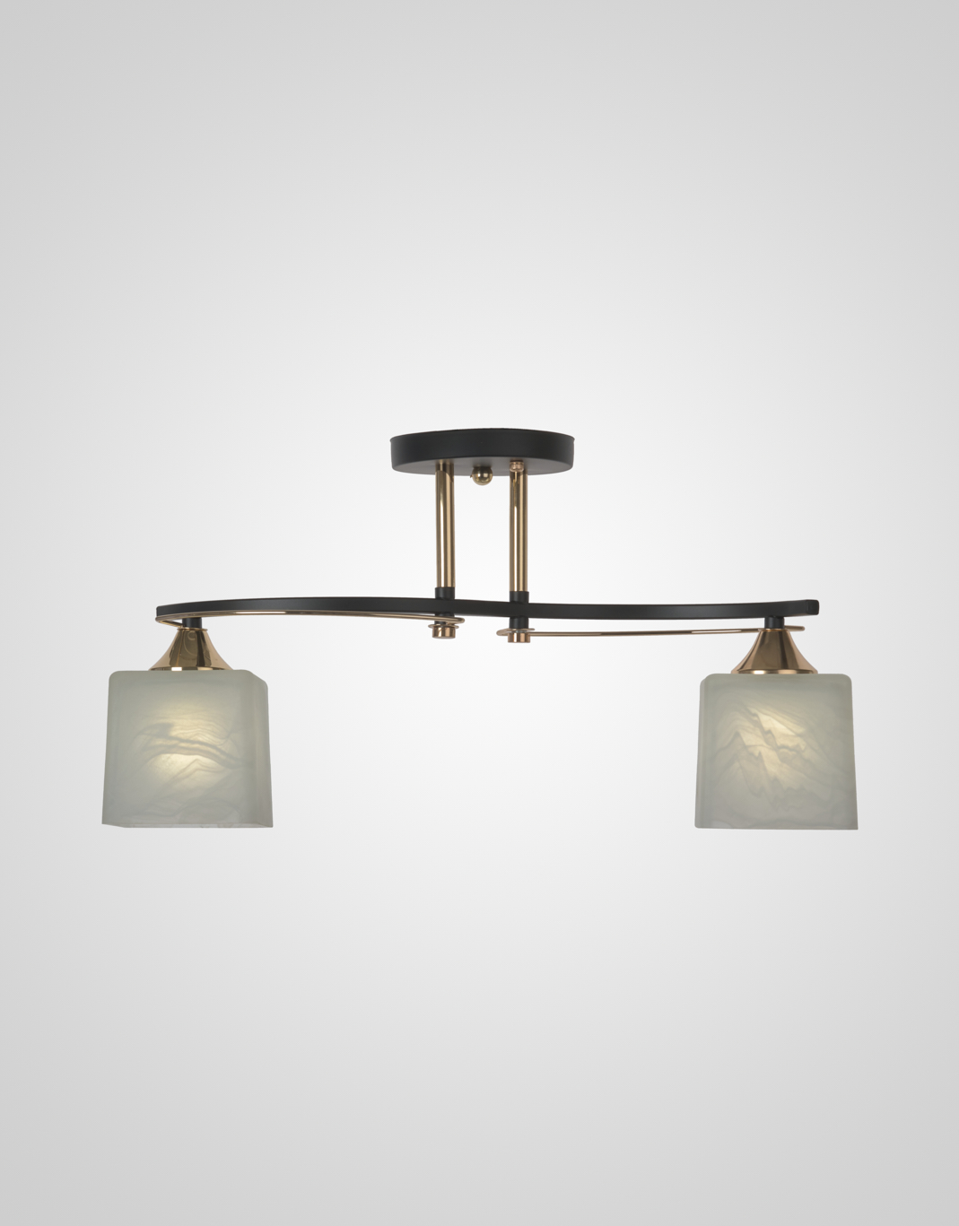 Потолочный светильник P5535-2 BK+GD 000029939