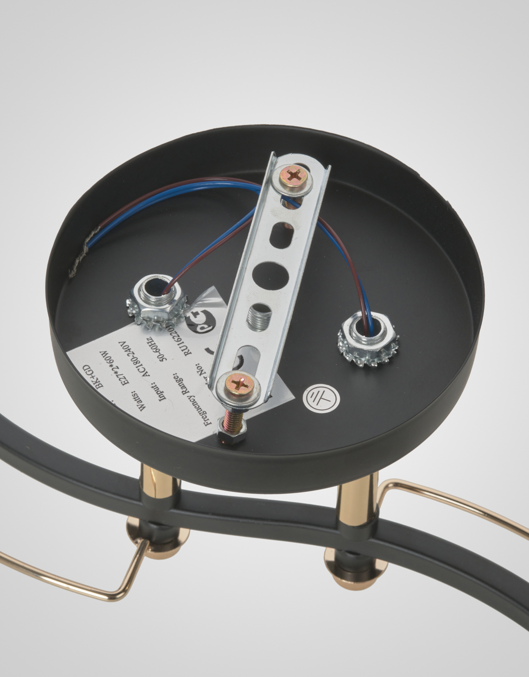 Потолочный светильник P5535-2 BK+GD 000029939