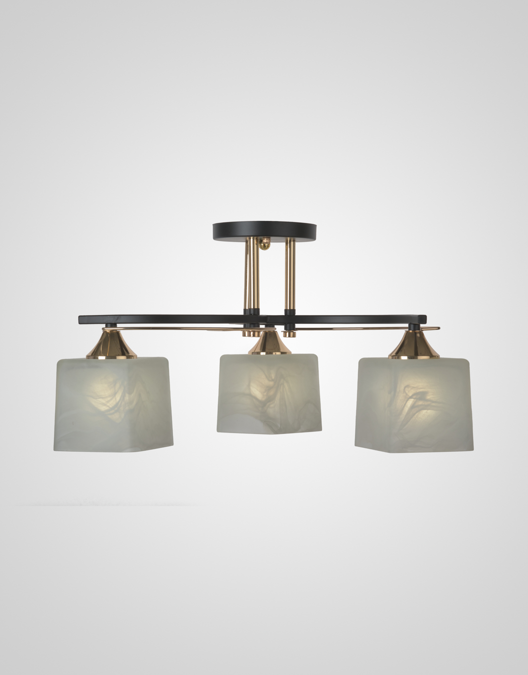 Потолочный светильник P5535-3 BK+GD 000029940