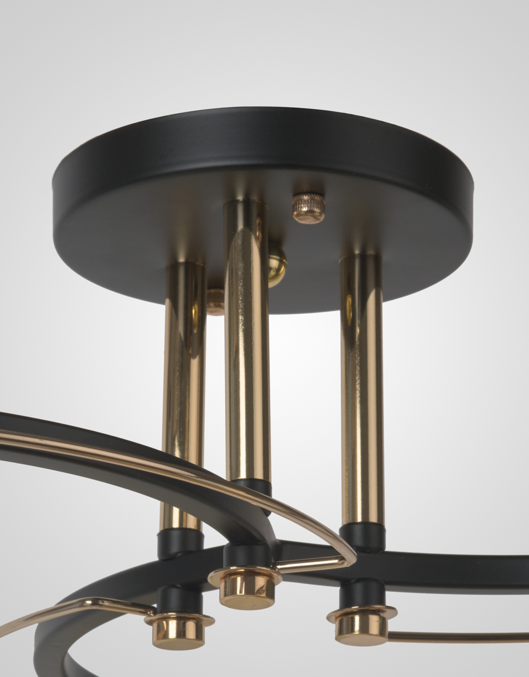 Потолочный светильник P5535-3 BK+GD 000029940