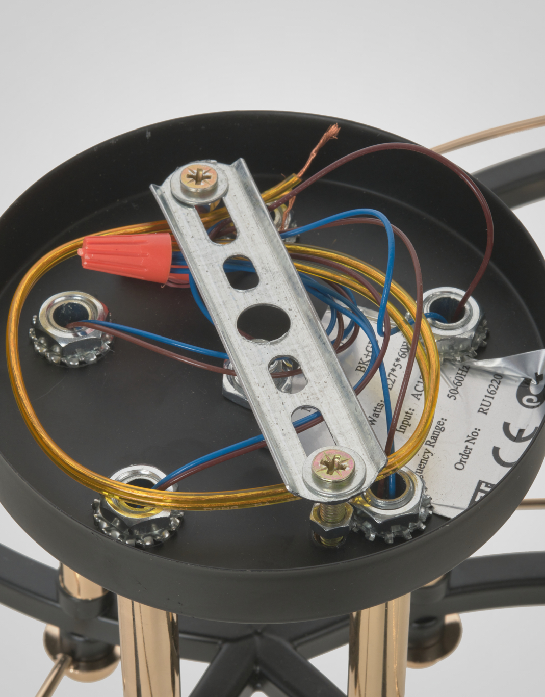 Потолочный светильник P5535-3 BK+GD 000029940