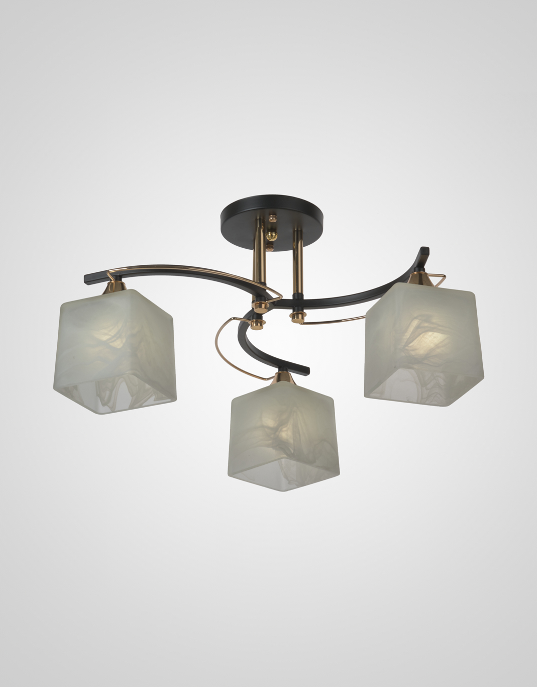 Потолочный светильник P5535-3 BK+GD 000029940