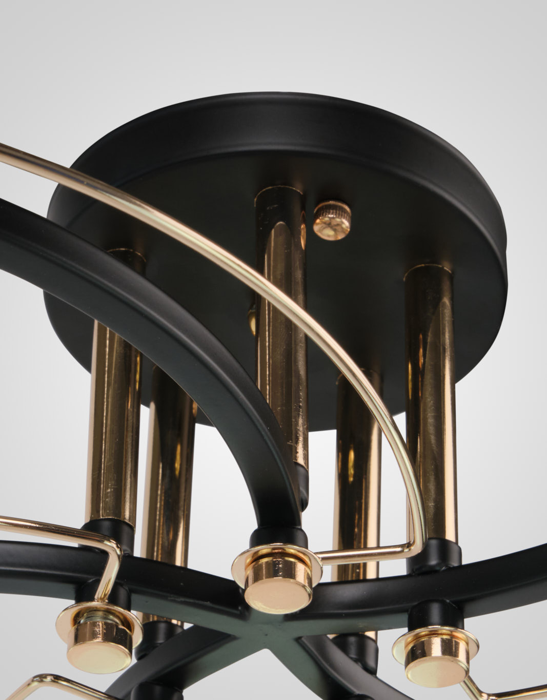 Потолочный светильник P5535-5 BK+GD 000029941