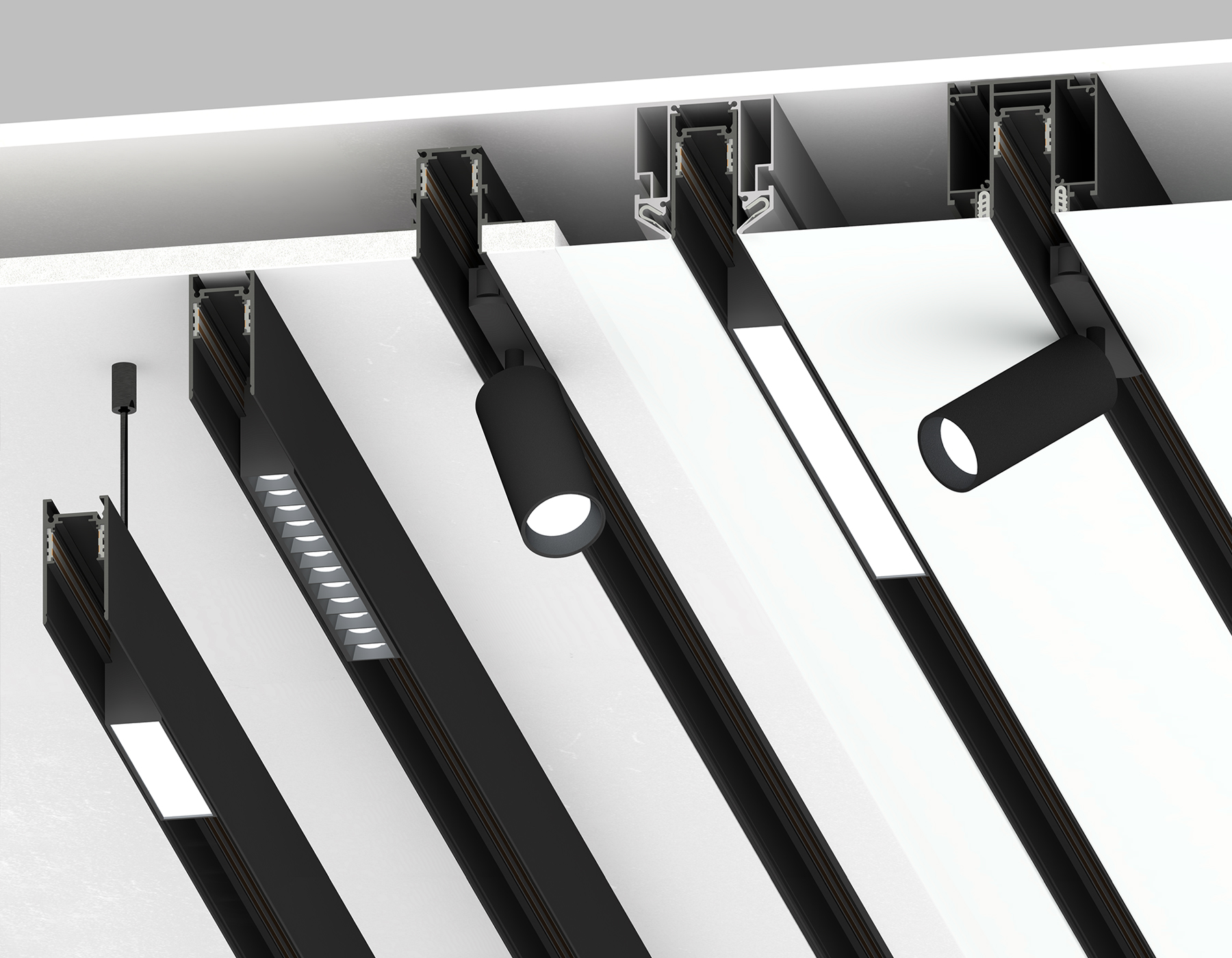 GL3339 BK черный IP20 48V 3000*60*46.8