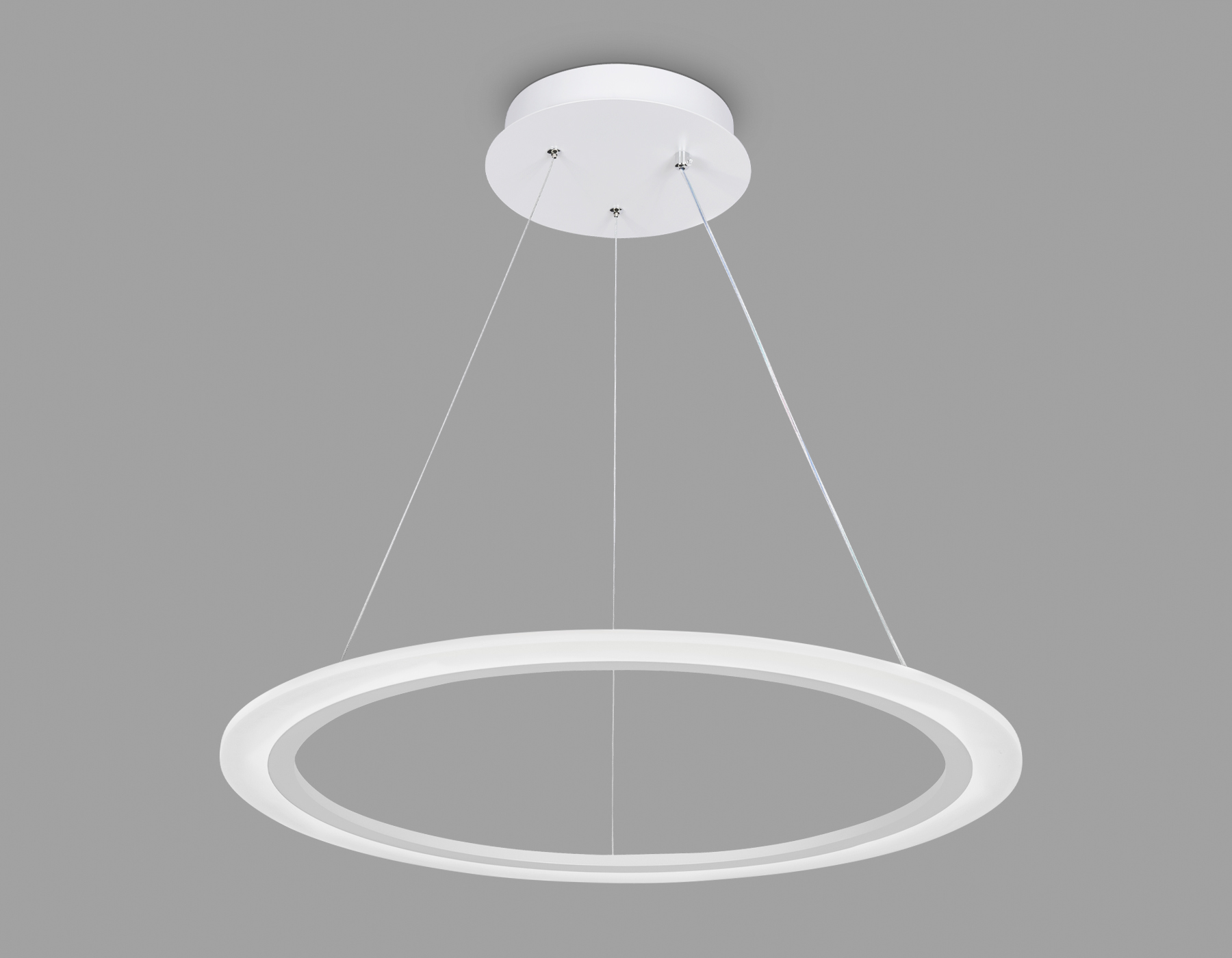 FA4342 WH белый 48W 3000K/4200K/6400K D580*540 (ПДУ РАДИО 2.4G)