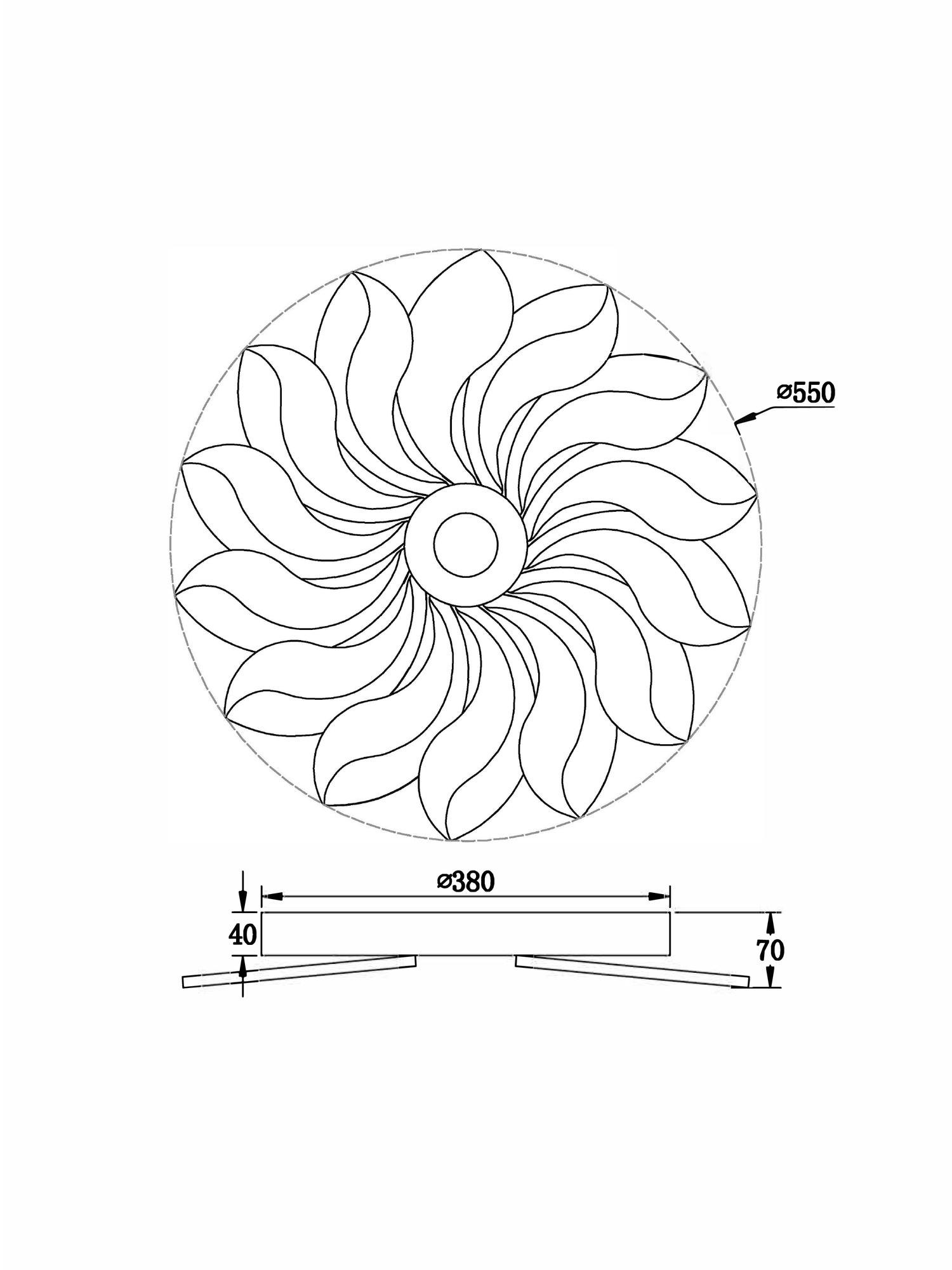Потолочный светильник Freya FR10023CL-L127W