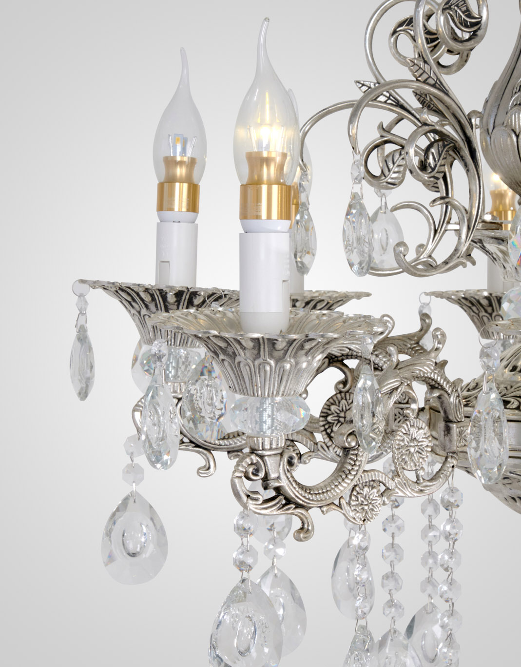 Подвесная люстра 6628S-8 SBG 000023785