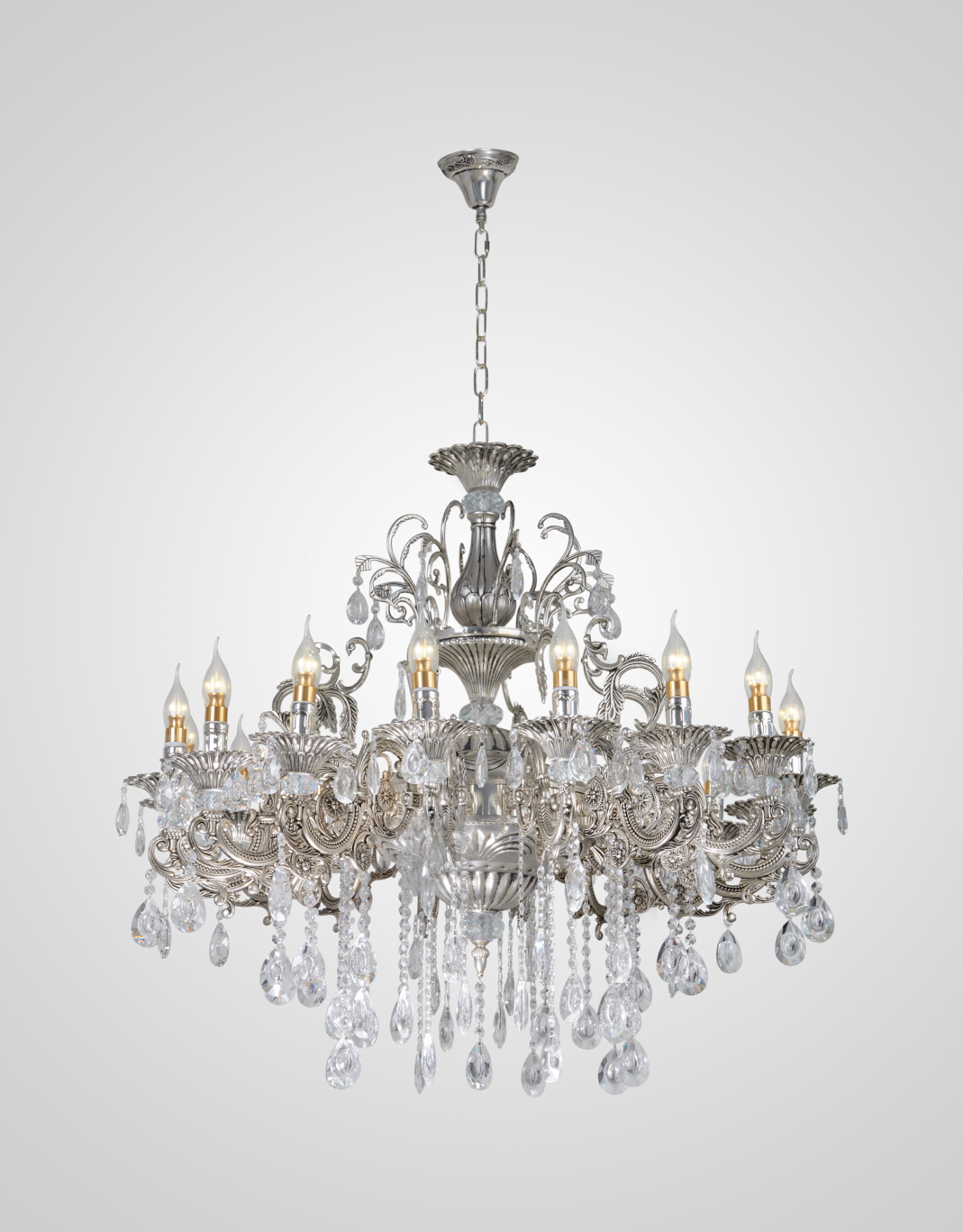 Подвесная люстра 6628S-16 SBG 000023788