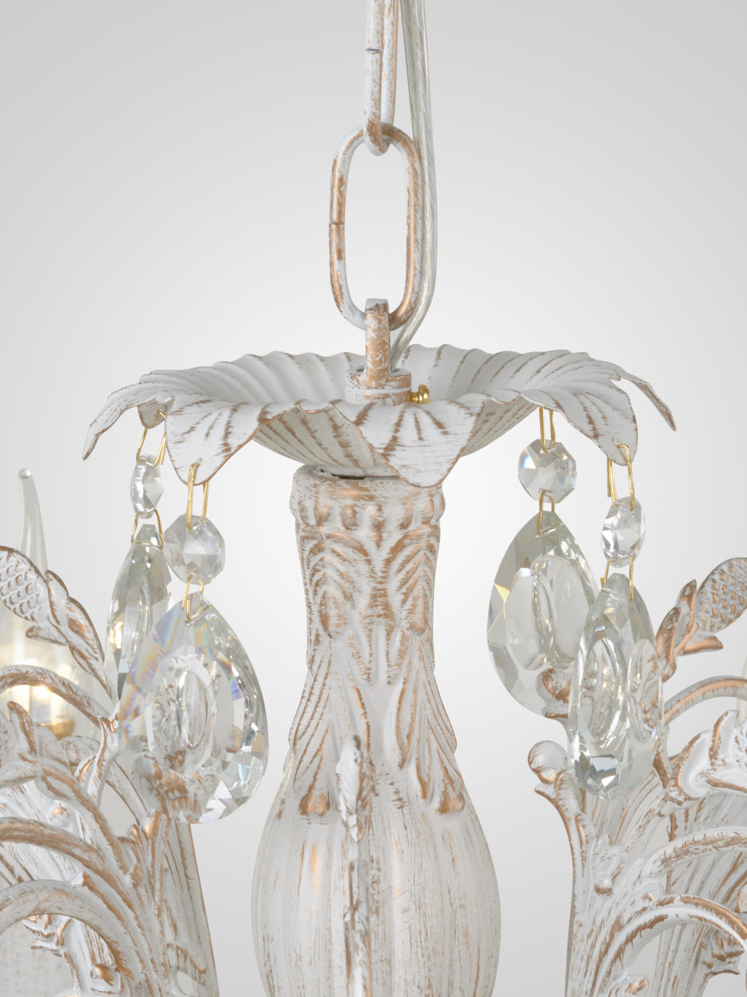 Подвесная люстра 6686-8 WT+GD 000023792